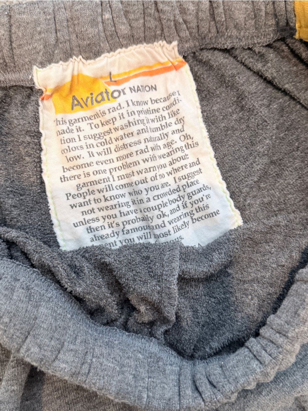AVIATOR NATION Unisex Joggers - Picture 4 of 5